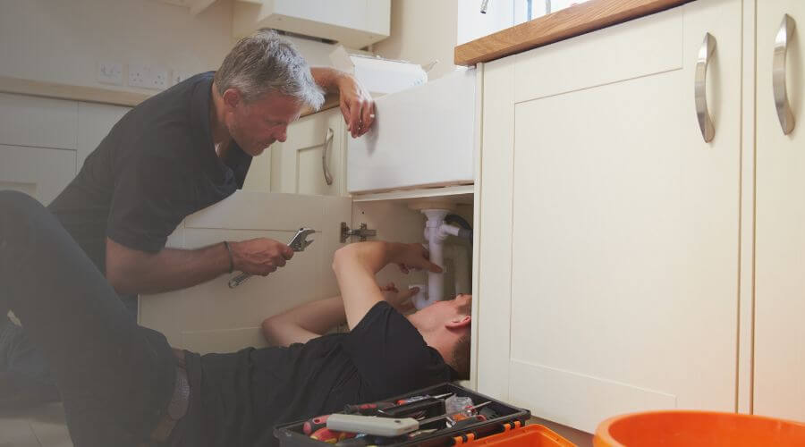 Professional sink repair in Decker, IN